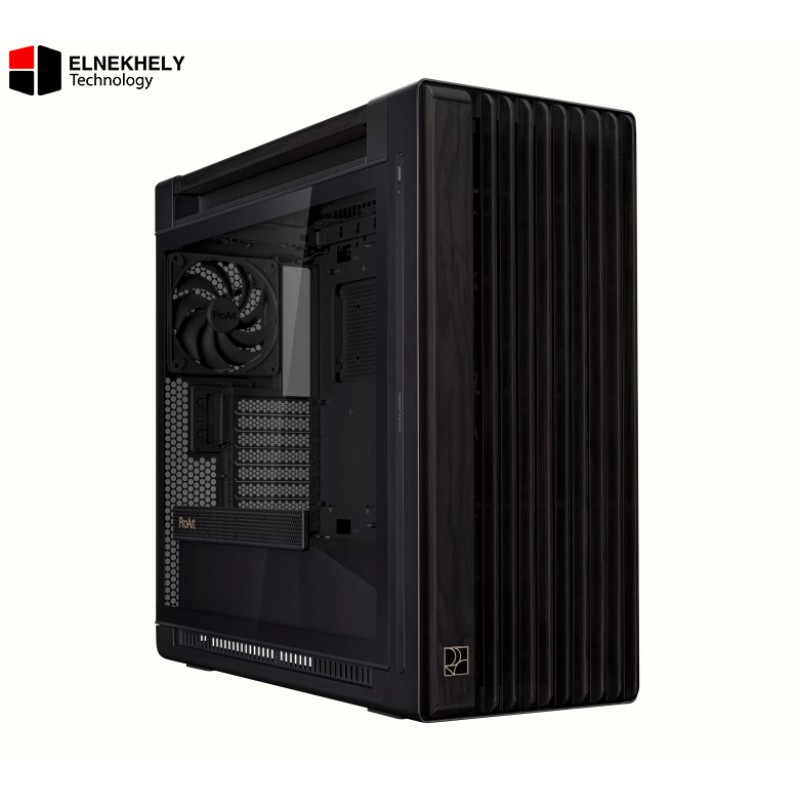 ASUS ProArt PA602 Wood Edition Tempered Glass E-ATX Mid Tower Case - Black ASUS ProArt PA602 Wood Edition Tempered Glass E-ATX Mid Tower Case - Black