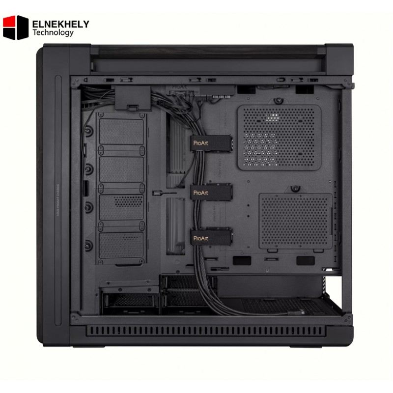 ASUS ProArt PA602 Wood Edition Tempered Glass E-ATX Mid Tower Case - Black ASUS ProArt PA602 Wood Edition Tempered Glass E-ATX Mid Tower Case - Black