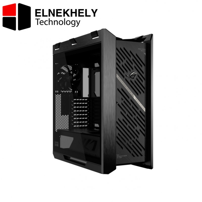 ASUS ROG Strix Helios II Mid-Tower Gaming Case – EATX, Tempered Glass Panels, 4 Pre-Installed Fans, Premium Cable Management, ARGB Lighting