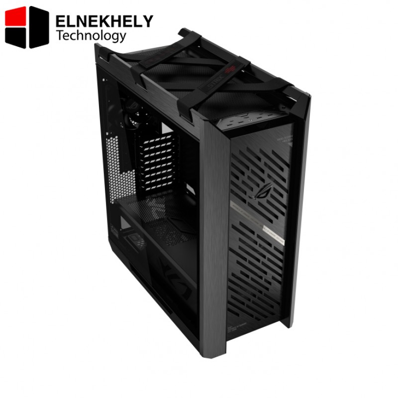 ASUS ROG Strix Helios II Mid-Tower Gaming Case – EATX, Tempered Glass Panels, 4 Pre-Installed Fans, Premium Cable Management, ARGB Lighting