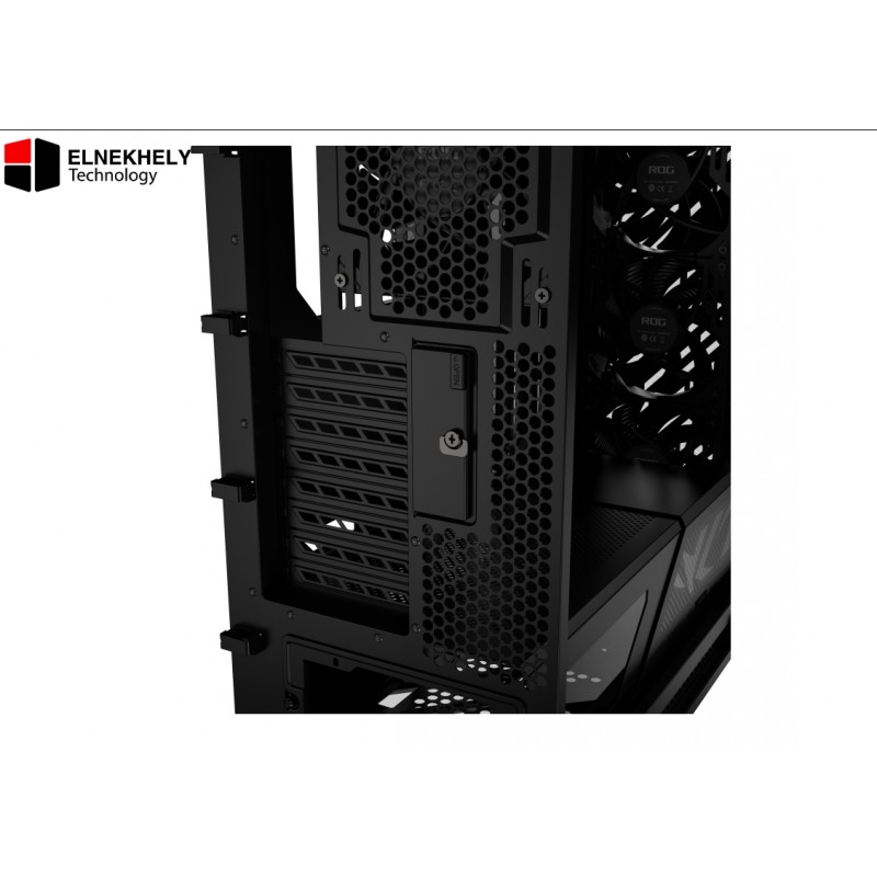 ASUS ROG Strix Helios II Mid-Tower Gaming Case – EATX, Tempered Glass Panels, 4 Pre-Installed Fans, Premium Cable Management, ARGB Lighting