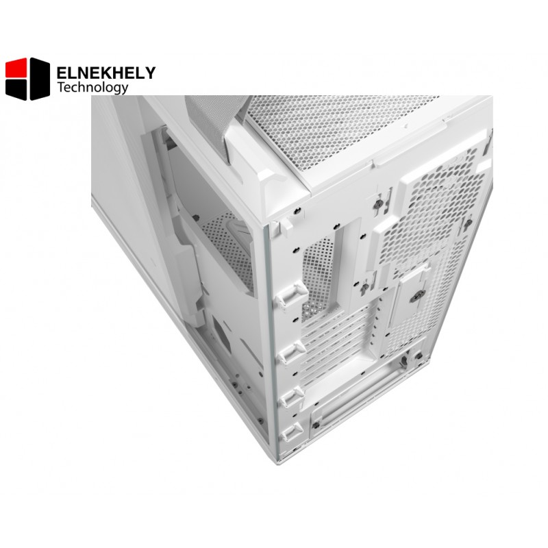 ASUS ROG Strix Helios II White Edition Mid Tower Gaming Case – EATX Support, Tempered Glass, 4 Pre-Installed Fans, ARGB Lighting ASUS ROG Strix Helios II White Edition Mid Tower Gaming Case – EATX Support, Tempered Glass, 4 Pre-Installed Fans, ARGB Lighting