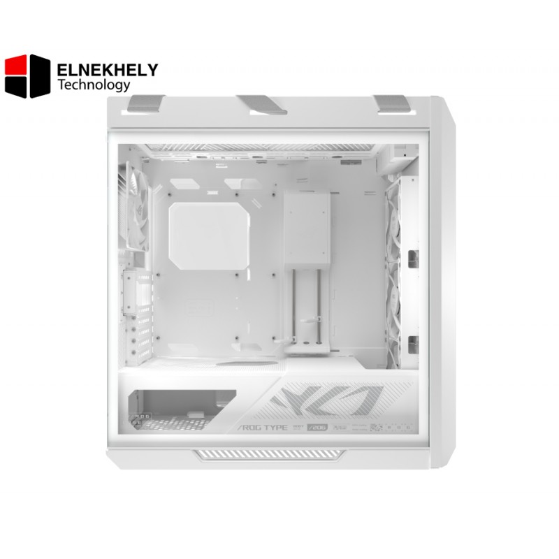 ASUS ROG Strix Helios II White Edition Mid Tower Gaming Case – EATX Support, Tempered Glass, 4 Pre-Installed Fans, ARGB Lighting ASUS ROG Strix Helios II White Edition Mid Tower Gaming Case – EATX Support, Tempered Glass, 4 Pre-Installed Fans, ARGB Lighting