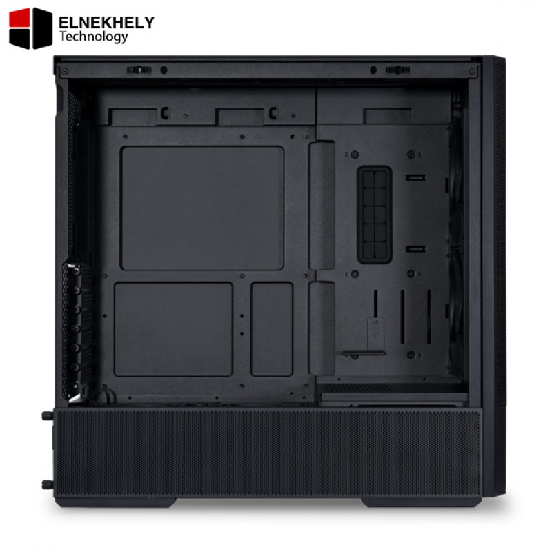 Lian Li Lancool 207 Digital Mid-Tower Gaming Case – Built-In Digital Display, High-Airflow Mesh Design, Tempered Glass Side Panel, Premium Cooling Support