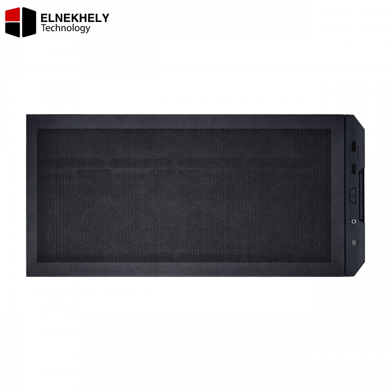 Lian Li Lancool 207 Digital Mid-Tower Gaming Case – Built-In Digital Display, High-Airflow Mesh Design, Tempered Glass Side Panel, Premium Cooling Support