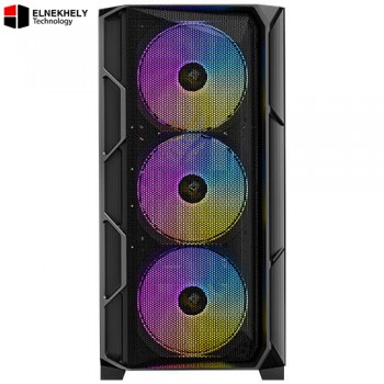 Antec AX1000 Lite Mid Tower Case with 4 ARGB Fans & Antec Atom B750 80+ Bronze PSU Bundle – Black Antec AX1000 Lite Mid Tower Case with 4 ARGB Fans & Antec Atom B750 80+ Bronze PSU Bundle – Black
