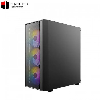 Antec AX65 ARGB Mid Tower Case + Antec Atom B750 PSU - Black