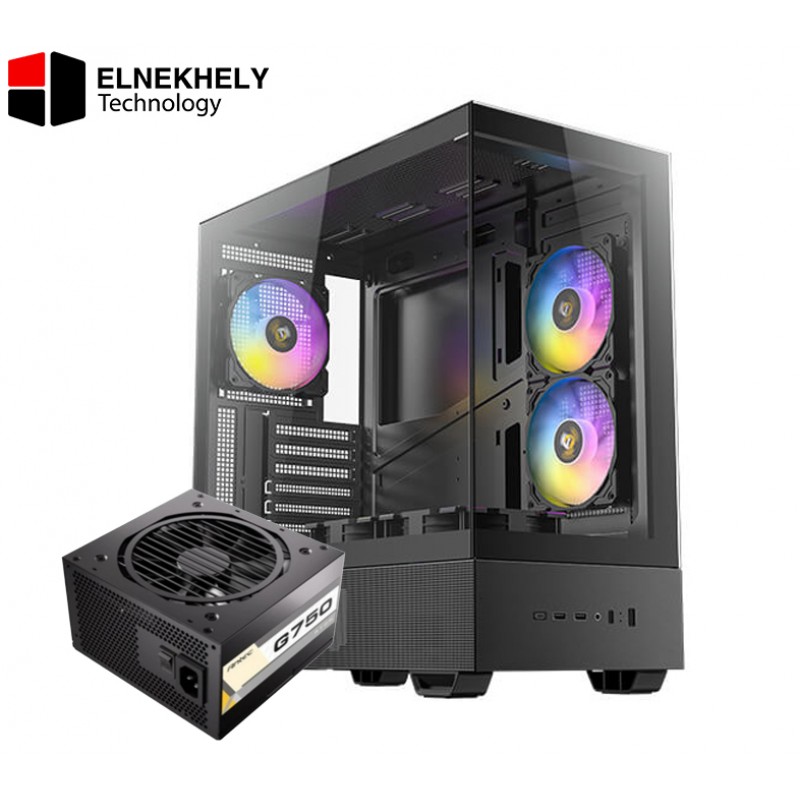 Antec CX705 ARGB Mid Tower Gaming Case with Atom G750 750W 80 Plus Gold PSU Antec CX705 ARGB Mid Tower Gaming Case with Atom G750 750W 80 Plus Gold PSU