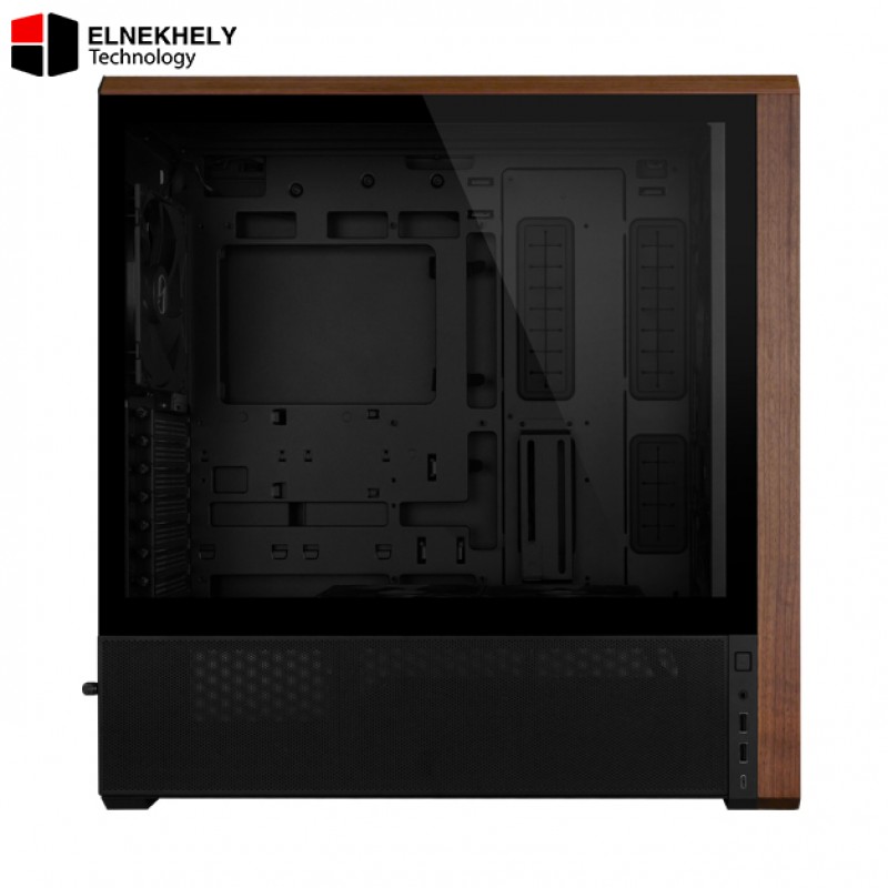 Lian Li Lancool 217 Black Mid-Tower Gaming Case – High Airflow Mesh Design, Tempered Glass Side Panel, Advanced Cooling Support
