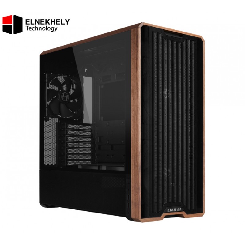 Lian Li Lancool 217 Black Mid-Tower Gaming Case – High Airflow Mesh Design, Tempered Glass Side Panel, Advanced Cooling Support