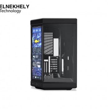 HYTE-Y70 Touch Infinite 14.9" 2.5K IPS 500nits 3rd Gen Display  Gen 4.0 Riser Cable – All Black Design HYTE-Y70 Touch Infinite 14.9" 2.5K IPS 500nits 3rd Gen Display  Gen 4.0 Riser Cable – All Black Design