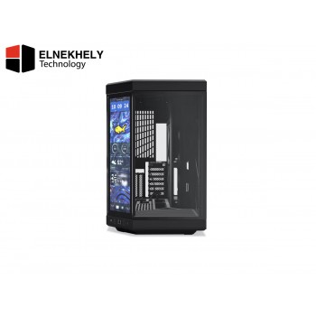 HYTE-Y70 Touch Infinite 14.9" 2.5K IPS 500nits 3rd Gen Display  Gen 4.0 Riser Cable – All Black Design