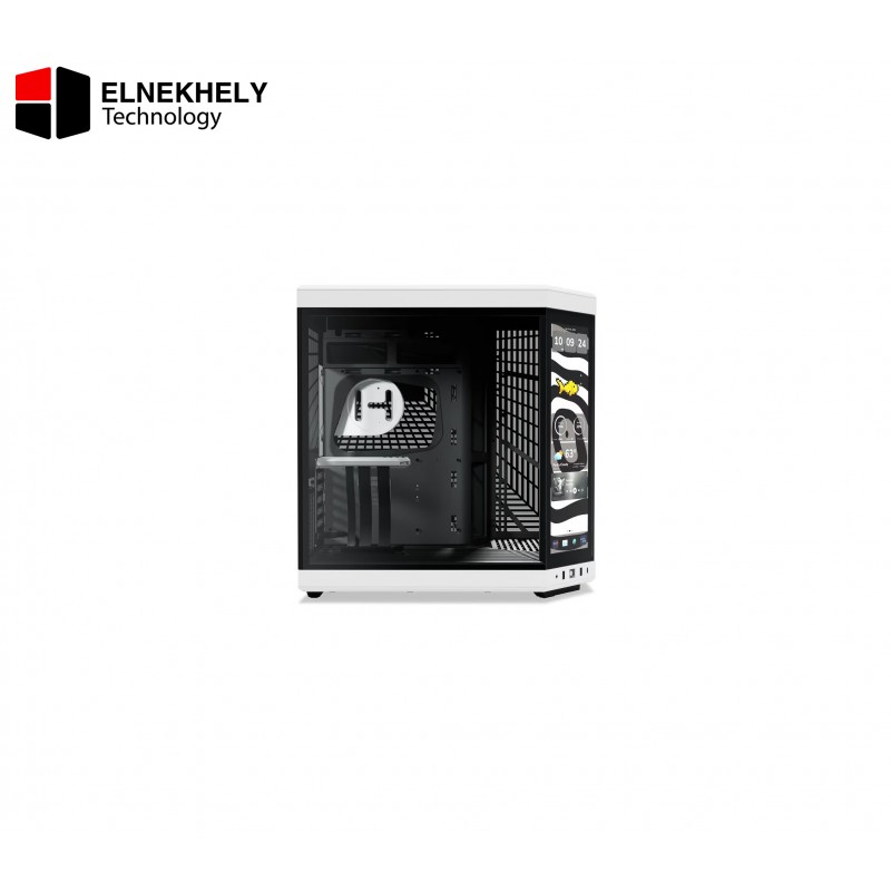 HYTE Y70 Touch Infinite Mid-Tower Case - 14.9" 2.5K IPS Touchscreen, 500 Nits, Gen 4.0 Riser Cable, Black & White HYTE Y70 Touch Infinite Mid-Tower Case - 14.9" 2.5K IPS Touchscreen, 500 Nits, Gen 4.0 Riser Cable, Black & White