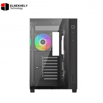 ID-COOLING VIEW 510 4 Fan PWM ARGB Black Mid Tower Case