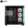 ID-COOLING VIEW 510 4 Fan PWM ARGB Black Mid Tower Case ID-COOLING VIEW 510 4 Fan PWM ARGB Black Mid Tower Case