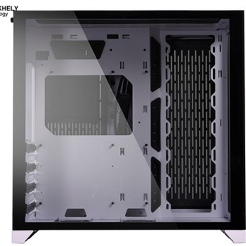 ian Li PC-O11 Dynamic White Mid Tower Case – Dual Chamber – Tempered Glass Showcase