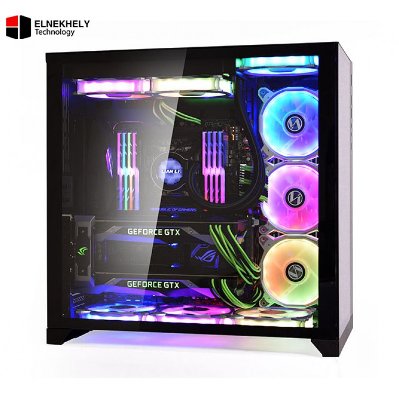 Lian Li PC-O11 Dynamic Black Mid Tower Case – Dual Chamber Design
