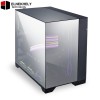 Lian Li O11 Vision Chrome Black Mid Tower – Triple Seamless Glass Lian Li O11 Vision Chrome Black Mid Tower – Triple Seamless Glass