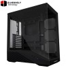 Lian Li Vector V100R Black Mid-Tower Gaming Case – ATX / E-ATX / Micro-ATX Support, Tempered Glass Side Panel, High Airflow Design, Advanced Cooling Support