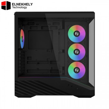 Lian Li Vector V100R BTF ARGB Mid-Tower Black Gaming Case + SR850 850W 80 Plus Gold ATX 3.1 Power Supply