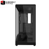 Lian Li Vector V100R Black Mid-Tower Gaming Case – ATX / E-ATX / Micro-ATX Support, Tempered Glass Side Panel, High Airflow Design, Advanced Cooling Support