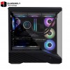Lian Li Vector V100R Black Mid-Tower Gaming Case – ATX / E-ATX / Micro-ATX Support, Tempered Glass Side Panel, High Airflow Design, Advanced Cooling Support