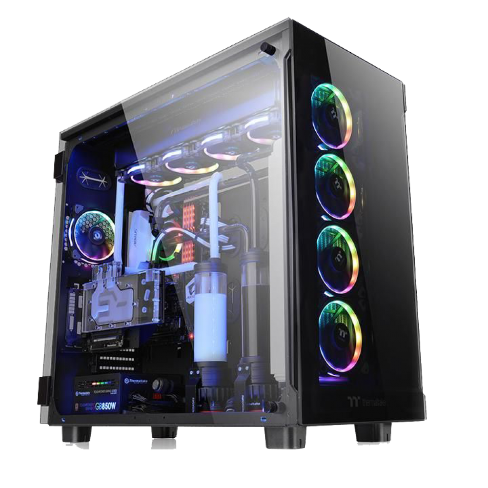 Thermaltake View 91 Tempered Glass RGB Edition Super Tower Case CA corsair-obsidian-1000d-glass-super-tower-pc-gaming-case