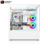Xander Jupiter ARGB White Panoramic Mid-Tower Case with 750W PSU Xander Jupiter ARGB White Panoramic Mid-Tower Case with 750W PSU