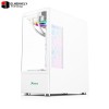 Xander Jupiter ARGB White Panoramic Mid-Tower Case with 750W PSU Xander Jupiter ARGB White Panoramic Mid-Tower Case with 750W PSU