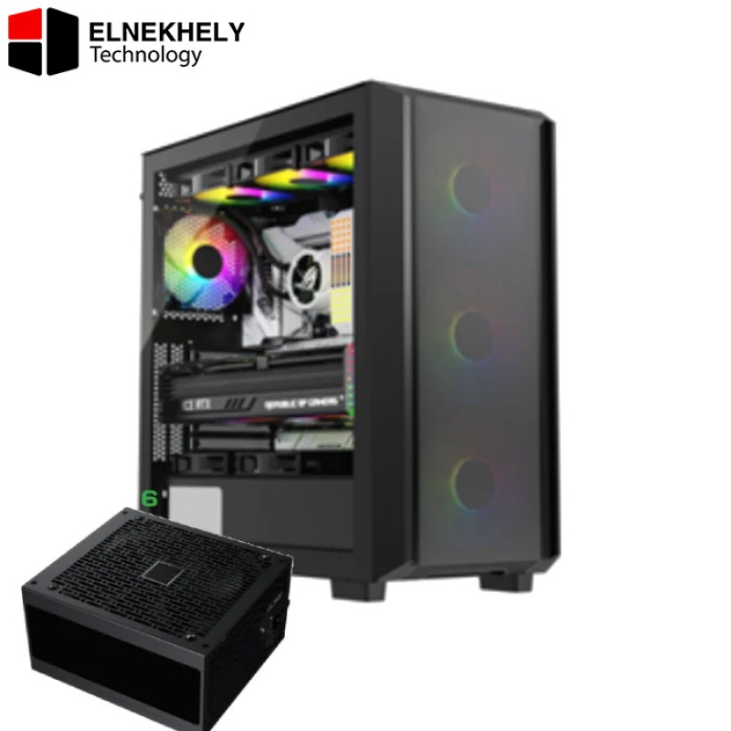 Xander Velox Max Black E-ATX Gaming Case with 850W 80+ Bronze PSU Xander Velox Max Black E-ATX Gaming Case with 850W 80+ Bronze PSU