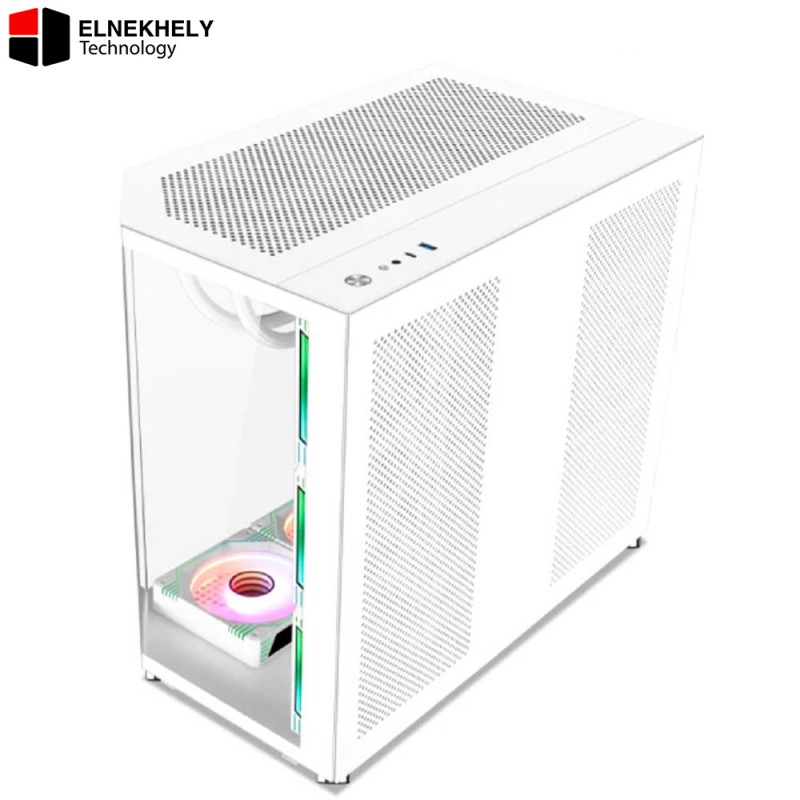 Xander Crystal Arctic E-ATX Gaming Case – 850W PSU – 7 ARGB Fans Xander Crystal Arctic E-ATX Gaming Case – 850W PSU – 7 ARGB Fans