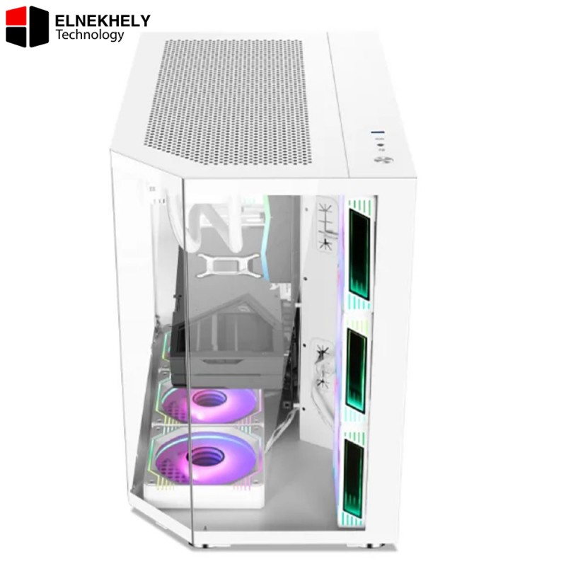 Xander Crystal Arctic E-ATX Gaming Case – 850W PSU – 7 ARGB Fans Xander Crystal Arctic E-ATX Gaming Case – 850W PSU – 7 ARGB Fans