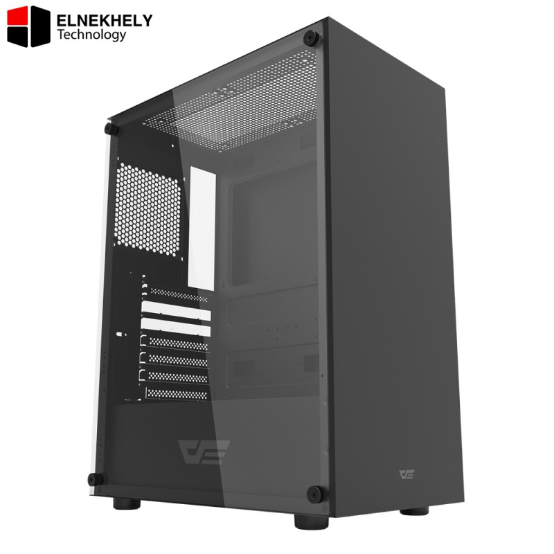 darkflash DK100 Black ATX Case – Tempered Glass Edition darkflash DK100 Black ATX Case – Tempered Glass Edition