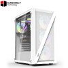 darkflash DK260 Air White ATX Case + 4 ARGB Fans
