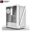 darkflash DK260 Air White ATX Case + 4 ARGB Fans