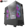 darkflash DLV22 Black ATX Case – Vertical Motherboard Mount Edition darkflash DLV22 Black ATX Case – Vertical Motherboard Mount Edition