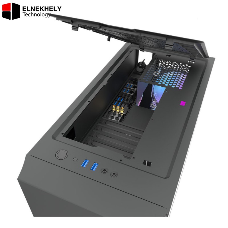 darkflash DLV22 Black ATX Case – Vertical Motherboard Mount Edition darkflash DLV22 Black ATX Case – Vertical Motherboard Mount Edition