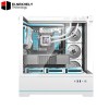 darkflash DY450 Pro White ATX Case – Smart Temp Display Edition darkflash DY450 Pro White ATX Case – Smart Temp Display Edition