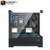 darkflash DY450 Pro Black ATX Case – Smart Temp Display Edition