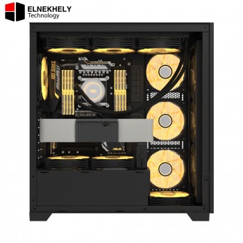 darkflash DF5000 Black ATX Case – High-End Airflow – 360mm Radiator & USB-C Support darkflash DF5000 Black ATX Case – High-End Airflow – 360mm Radiator & USB-C Support