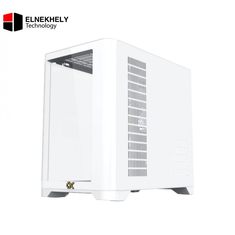 Xigmatek Crystal Storm Arctic V2 E-ATX Case + Valkyrie 750W 80+ Bronze PSU - White Xigmatek Crystal Storm Arctic V2 E-ATX Case + Valkyrie 750W 80+ Bronze PSU - White