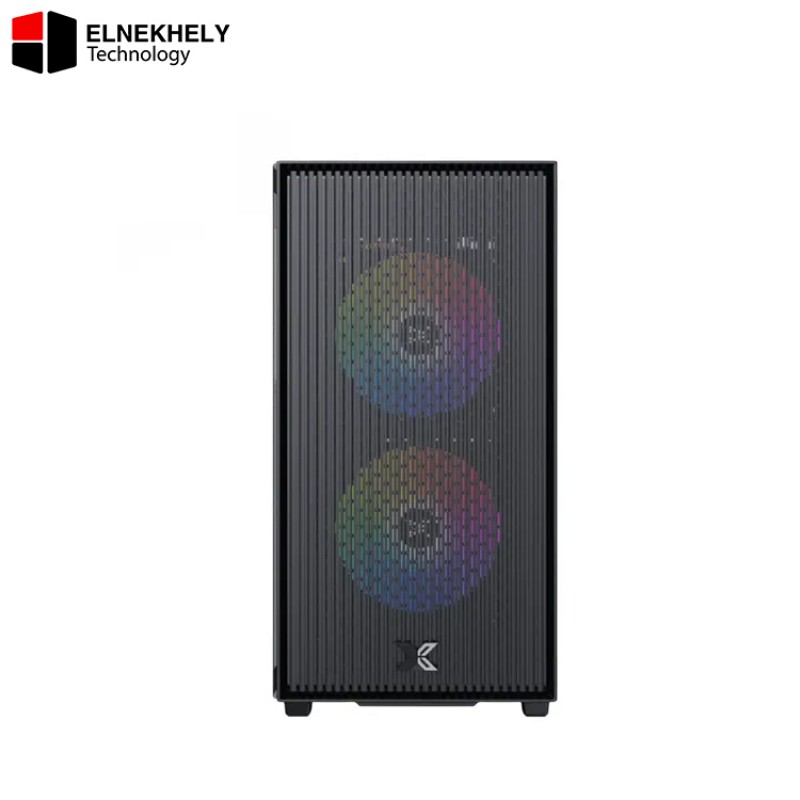 XIGMATEK Amun Micro Tower Case with 3 ARGB PWM Fans & X-Power 650W 80 Plus PSU – EN90427, Black XIGMATEK Amun Micro Tower Case with 3 ARGB PWM Fans & X-Power 650W 80 Plus PSU – EN90427, Black