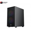 XIGMATEK Amun Micro Tower Case with 3 ARGB PWM Fans & X-Power 650W 80 Plus PSU – EN90427, Black XIGMATEK Amun Micro Tower Case with 3 ARGB PWM Fans & X-Power 650W 80 Plus PSU – EN90427, Black