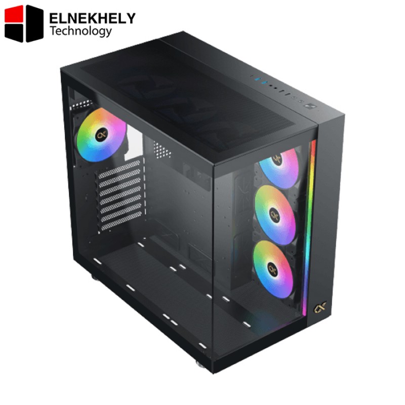 Aqua Ultra Air Black Dual-Chamber E-ATX Gaming Case Aqua Ultra Air Black Dual-Chamber E-ATX Gaming Case