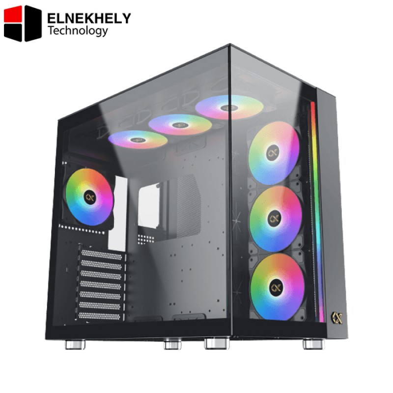 Aqua Ultra Air Black Dual-Chamber E-ATX Gaming Case Aqua Ultra Air Black Dual-Chamber E-ATX Gaming Case