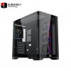 Xigmatek Crystal Storm V2 E-ATX Case + Valkyrie 850W 80+ Bronze PSU - Black