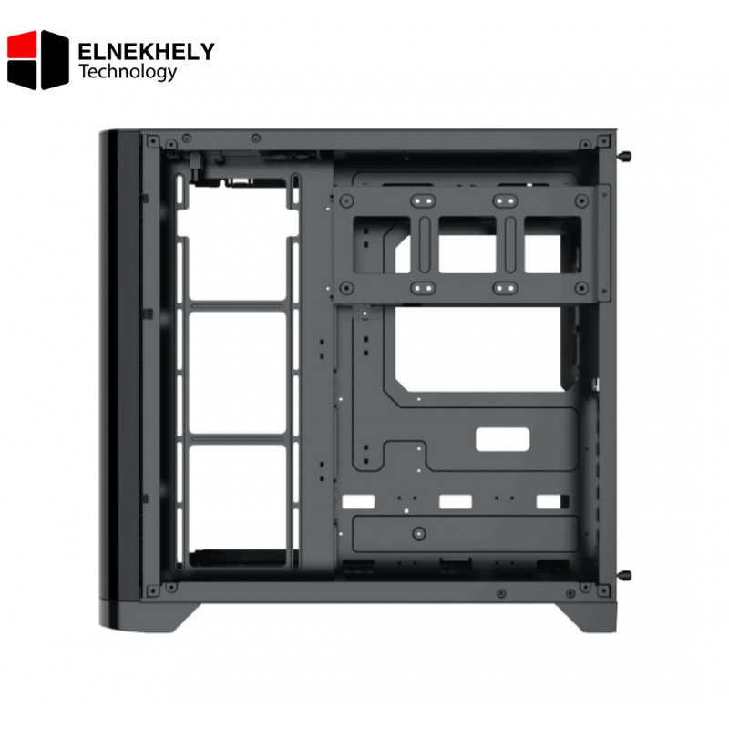 Xigmatek Crystal Storm V2 E-ATX Case + Valkyrie 850W 80+ Bronze PSU - Black