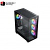 Xigmatek Blast ARGB Super Tower PC Case with Pre-Installed X-Power 750W 80 Plus White Power Supply, E-ATX Support, Tempered Glass Side Panel, High Airflow Design