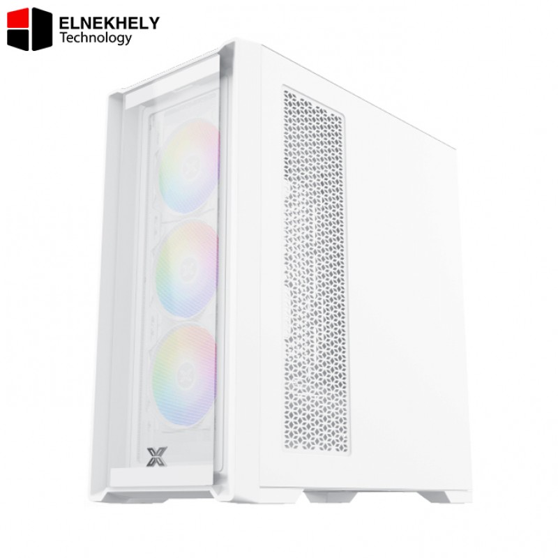 Xigmatek Zoser Arctic ARGB E-ATX Gaming Case - 4 Fans
