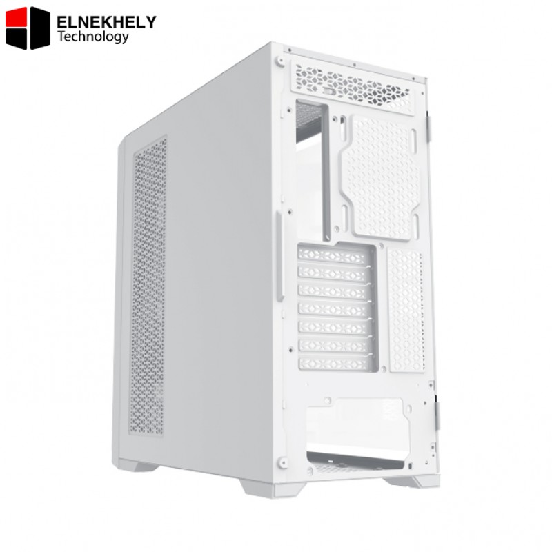 Xigmatek Zoser Arctic ARGB E-ATX Gaming Case - 4 Fans